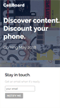 Mobile Screenshot of cellboard.com